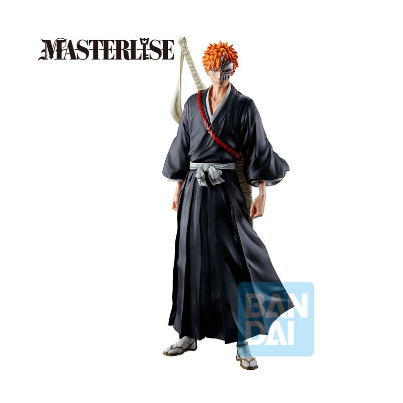 Figura Ichibansho Ichigo Kurosaki Hollowfication Stirring Souls Vol.1 Thousand Year Blood War Bleach 25cm