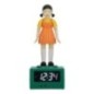Reloj despertador Young-hee El Juego del Calamar 26cm