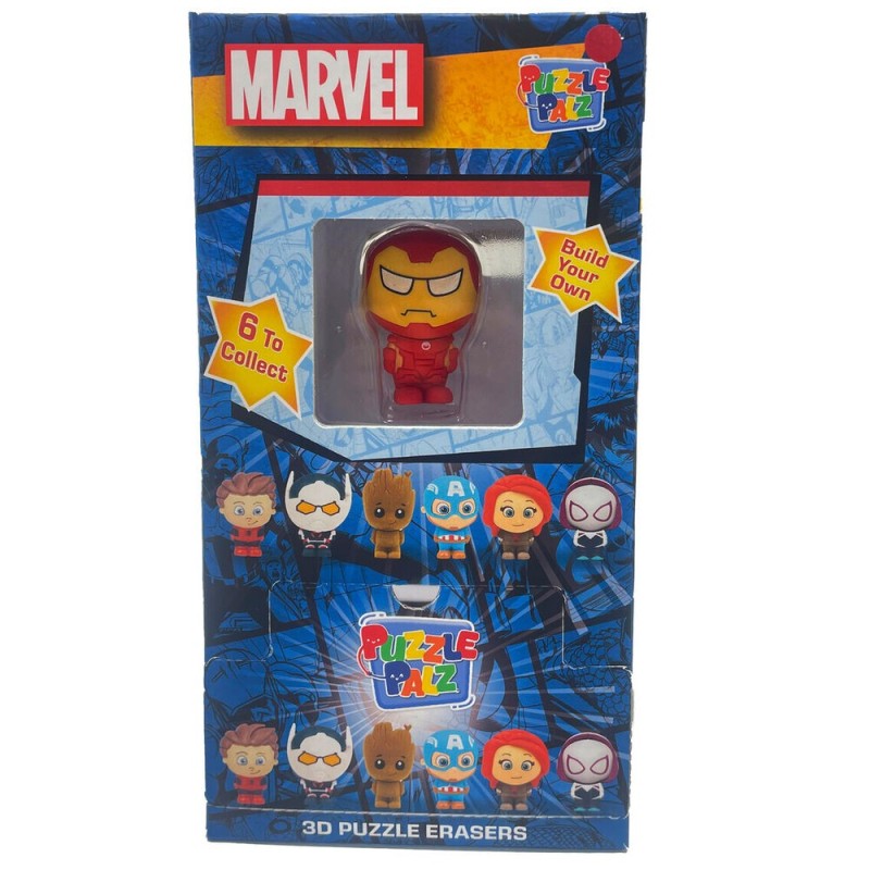 Capsula Puzzle Palz Marvel surtido