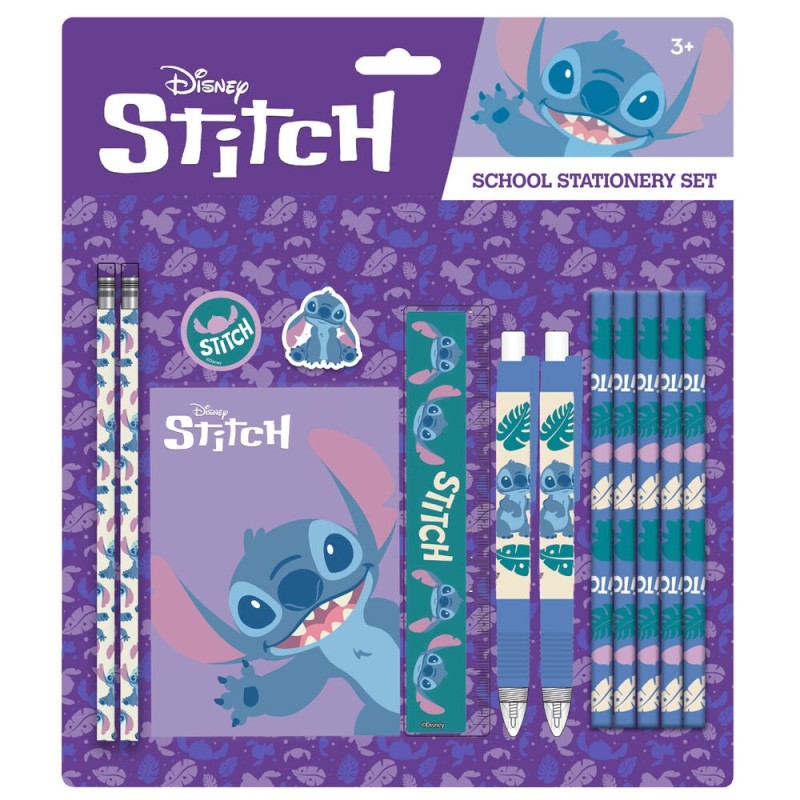 Blister papeleria Stitch Disney 13pzs