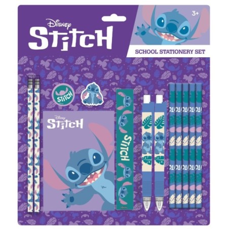 Blister papeleria Stitch Disney 13pzs