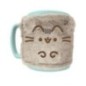 Taza funda de peluche Pusheen 440ml