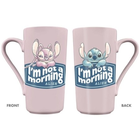 Taza Angel & Stitch Disney 470ml