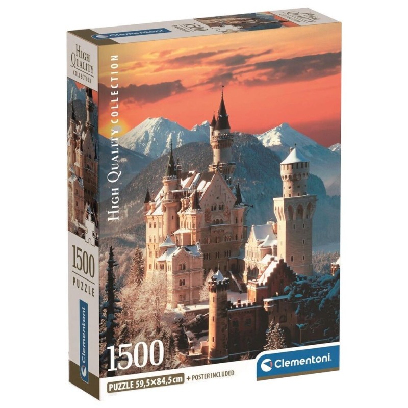 Puzzle Neuschwanstein High Quality 1500pzs