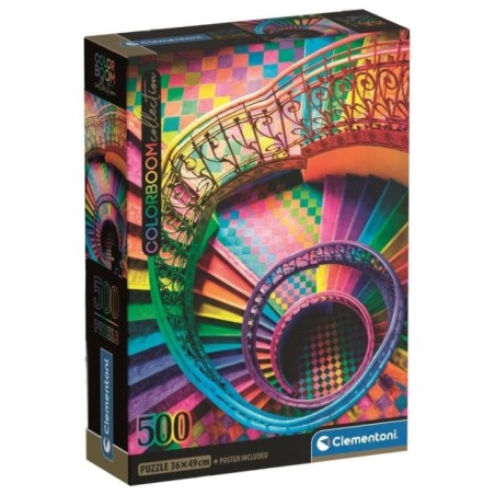 Puzzle Stairs Color Boom 500pzs