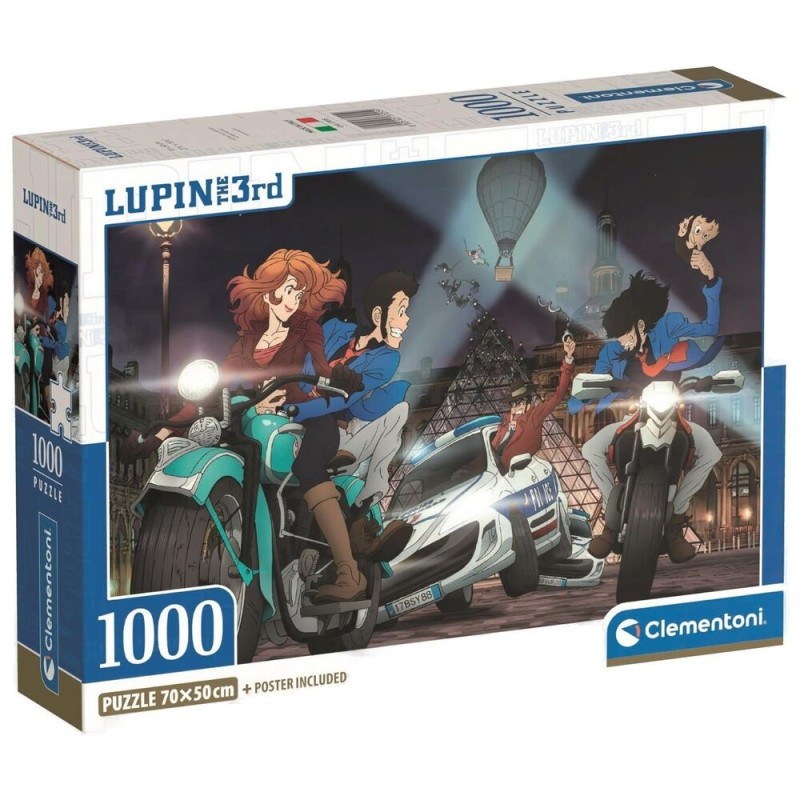 Puzzle Lupin III 1000pzs