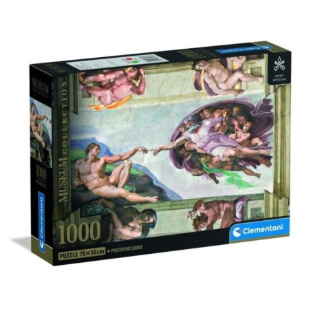 Puzzle The Creation of Man Michelangelo Museum 1000pzs