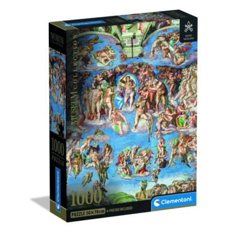 Puzzle Universal Judgement Michelangelo Museum 1000pzs