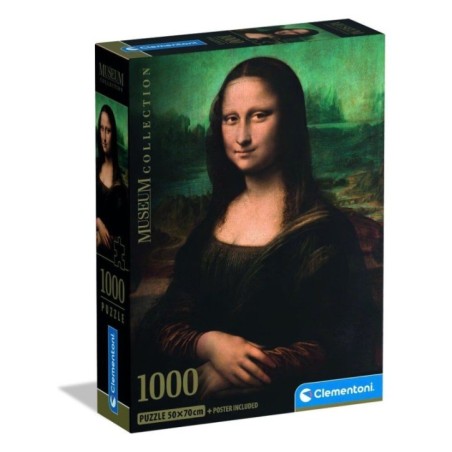 Puzzle Mona Lisa Leonardo Museum 1000pzs