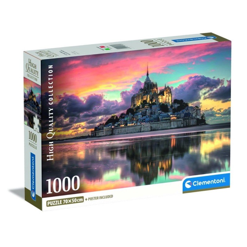 Puzzle Le Magnifique Mont Saint-Michel High Quality 1000pzs