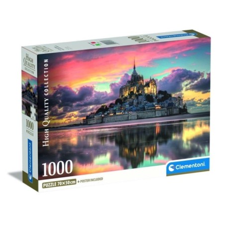Puzzle Le Magnifique Mont Saint-Michel High Quality 1000pzs