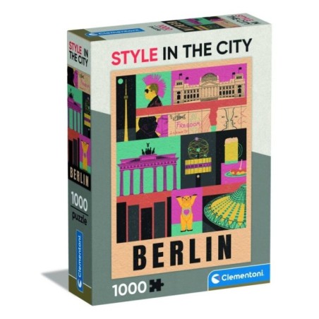 Puzzle Berlin Style in the City 1000pzs