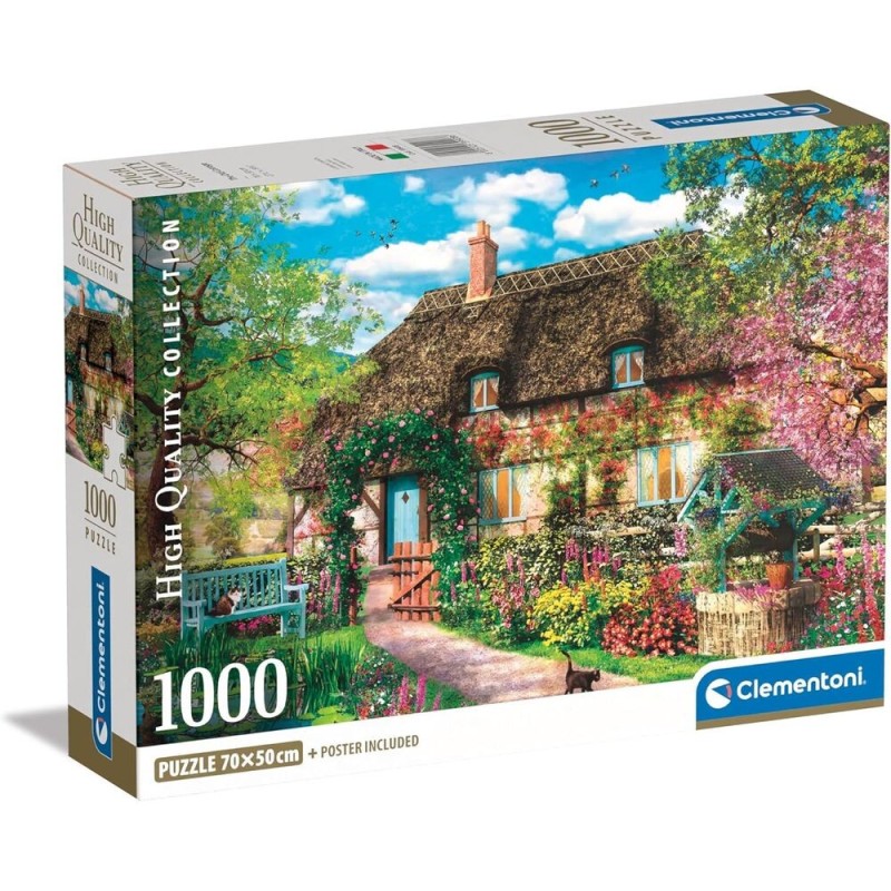 Puzzle The Old Cottage High Quality 1000pzs