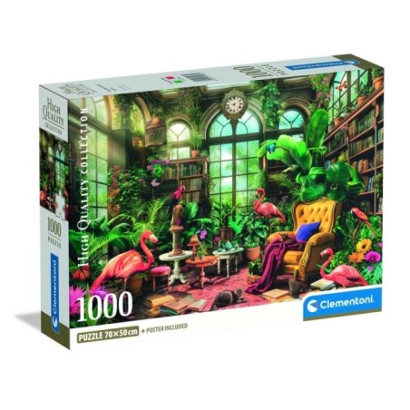 Puzzle The Greenhouse Library High Quality 1000pzs