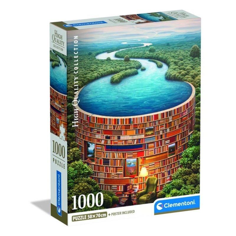 Puzzle Bibliodame High Quality 1000pzs