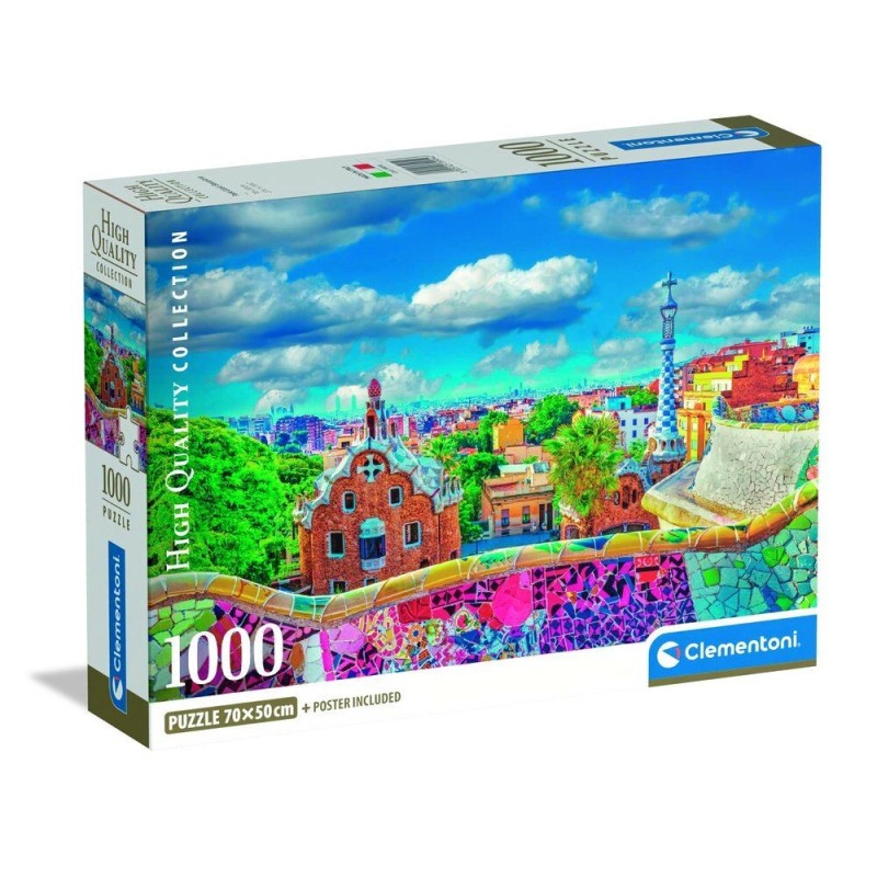 Puzzle Park Guell Barcelona High Quality 1000pzs