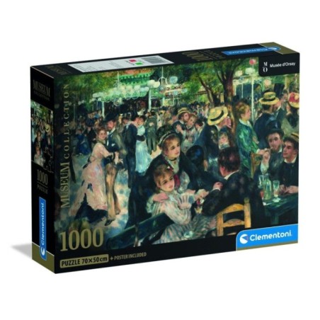 Puzzle Bal Du Moulin de la Galette Renoir Museum 1000pzs