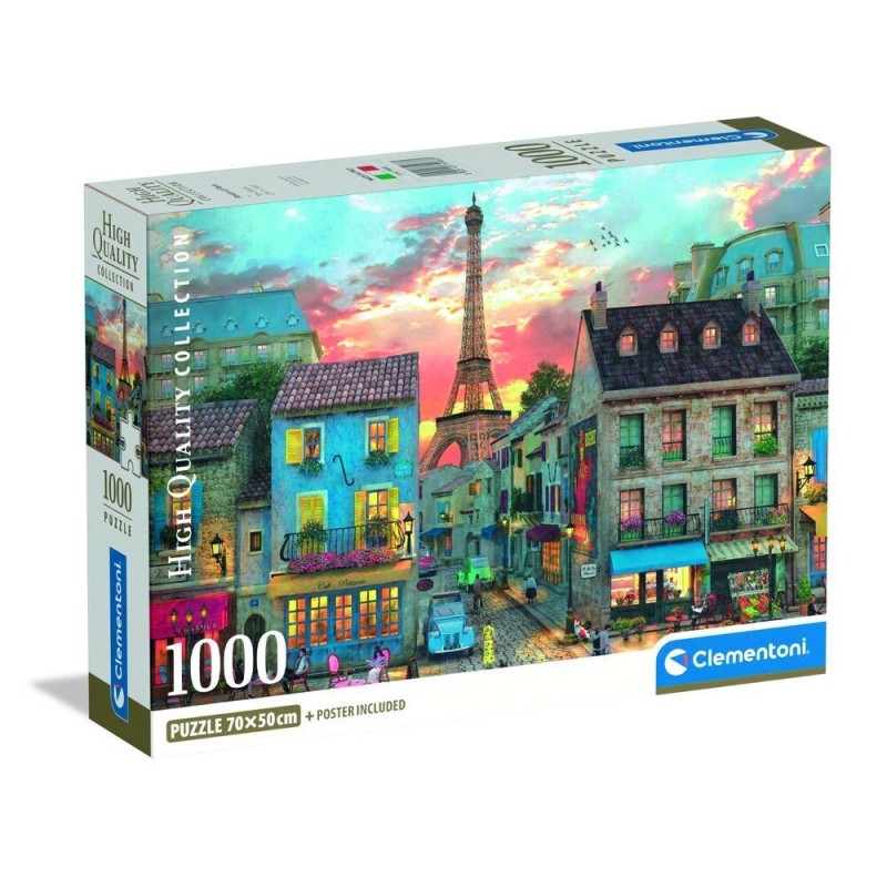 Puzzle Streets of Paris High Quality 1000pzs