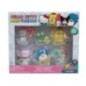 Blister 6 figuras Hello Kitty 5cm