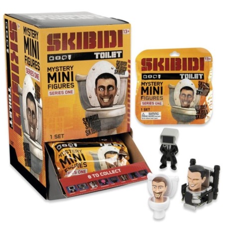 Sobre sorpresa figura Skibidi Toilet surtido