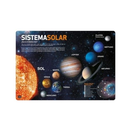 Vade tapete escritorio Sistema Solar español