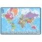 Lamina Educativa Mapa del Mundo español