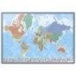 Vade tapete escritorio Mapa Mundo español