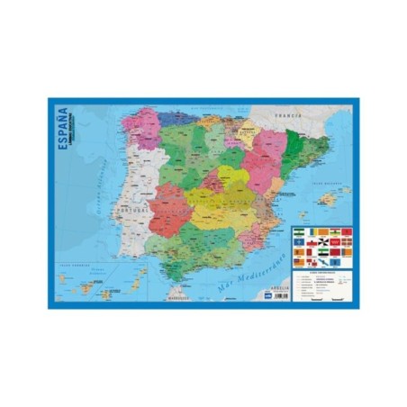 Lamina Educativa Mapa de España español