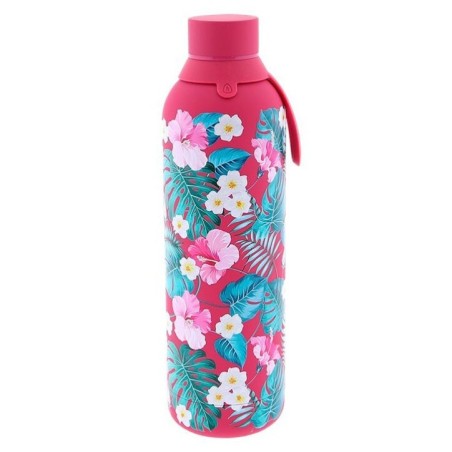 Botella termica Magenta Floral Exotico 710ml