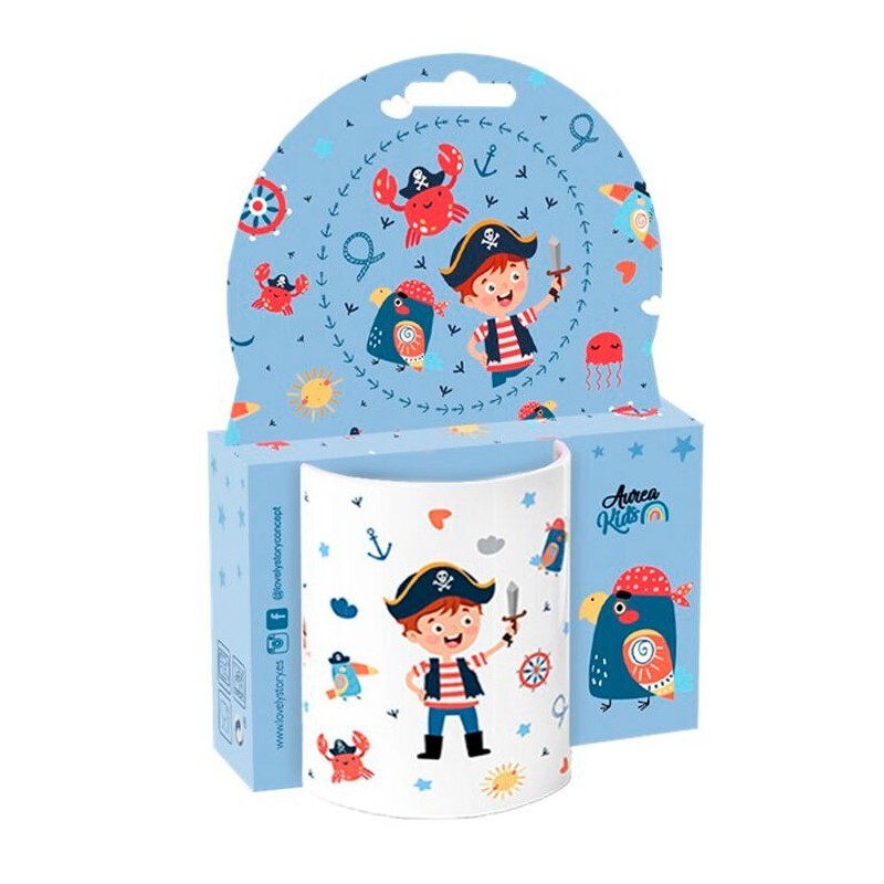 Taza infantil Pirates 330ml
