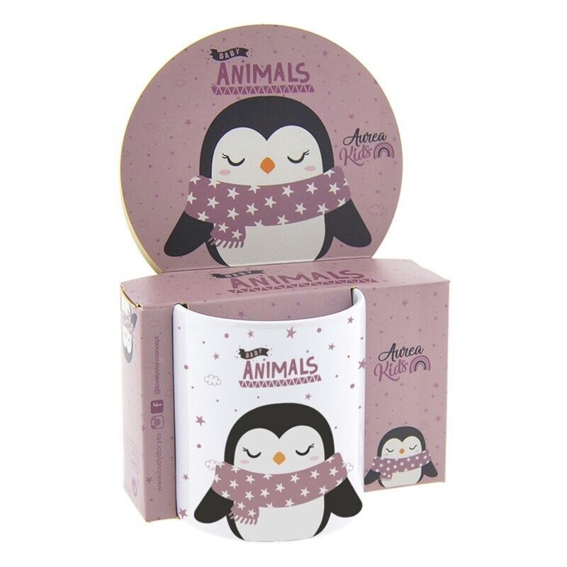 Taza infantil Pinguino 330ml