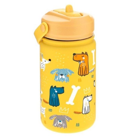Cantimplora termica Cachorro Mostaza 330ml