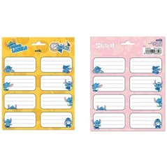 Etiquetas adhesivas Stitch Disney surtido