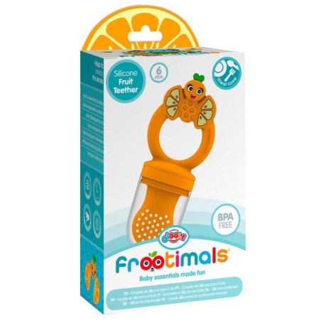 Chupete silicona para fruta Orangiefly Frootimals