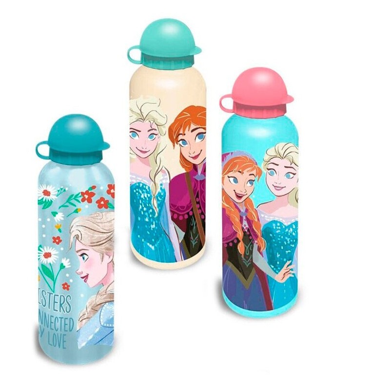 Cantimplora surtido aluminio Frozen Disney 500ml