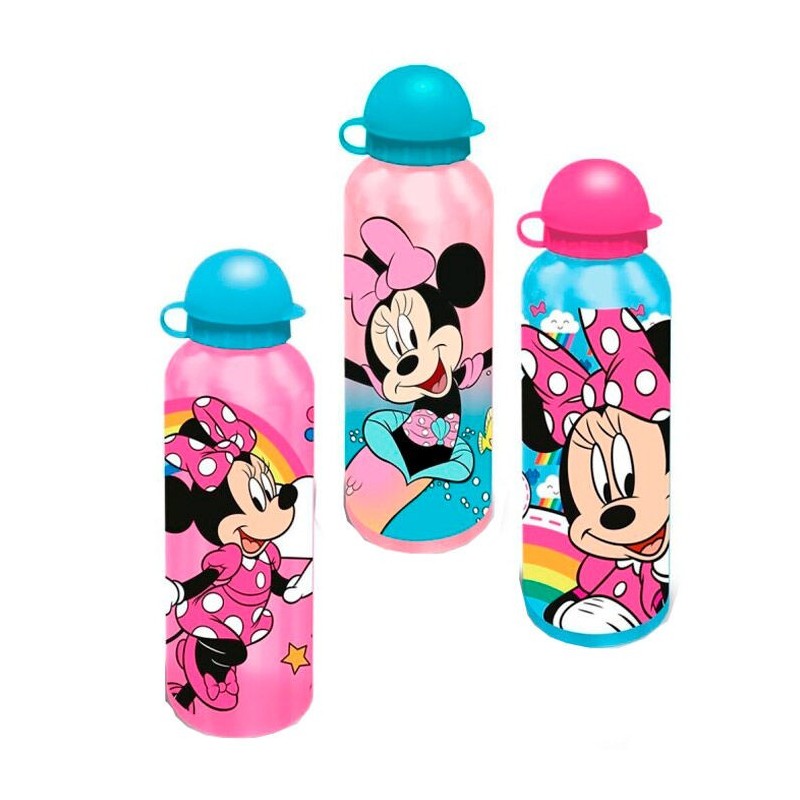 Cantimplora surtido aluminio Minnie Disney 500ml