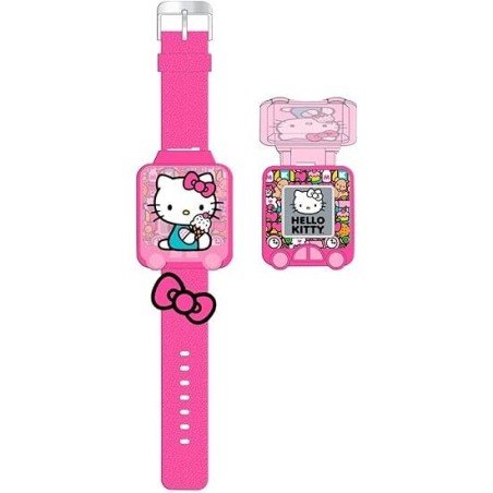 Reloj digital educativo con juegos Hello Kitty