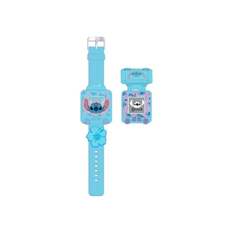 Reloj digital educativo con juegos Stitch Disney