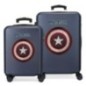 Set 2 Maletas trolley ABS Capitan America Marvel