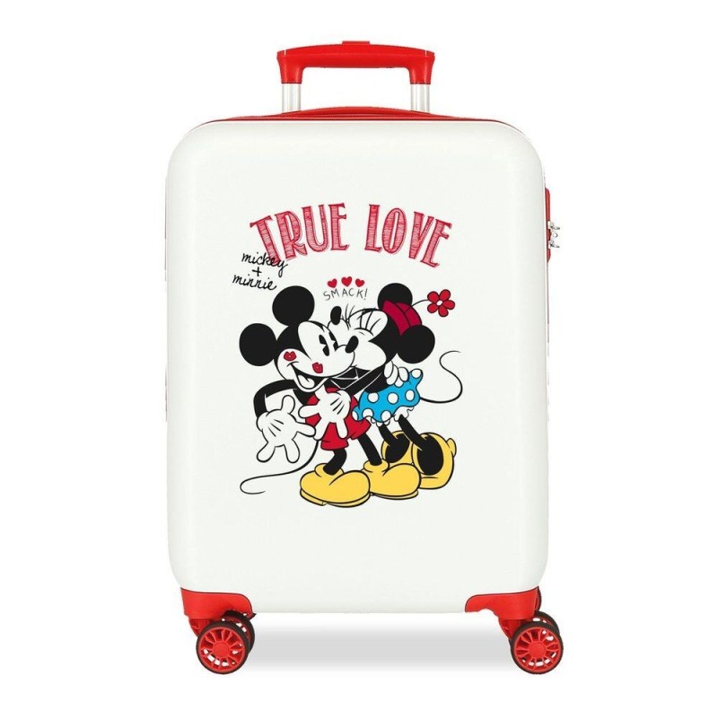 Maleta trolley ABS True Love Mickey & Minnie Disney 55cm