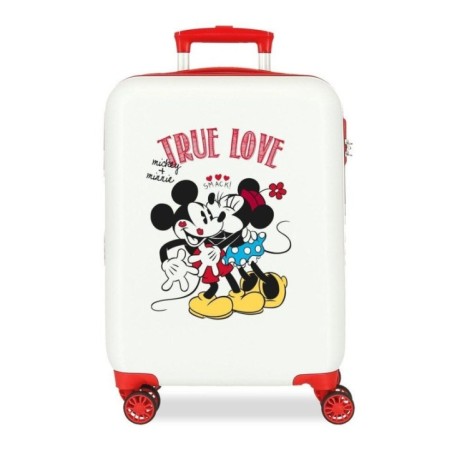 Maleta trolley ABS True Love Mickey & Minnie Disney 55cm