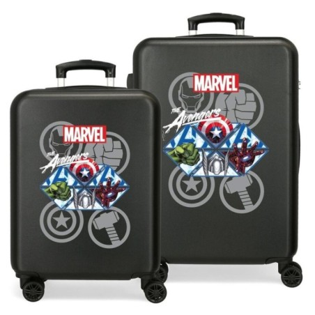Set 2 Maletas trolley ABS Heroes Los Vengadores Avengers Marvel