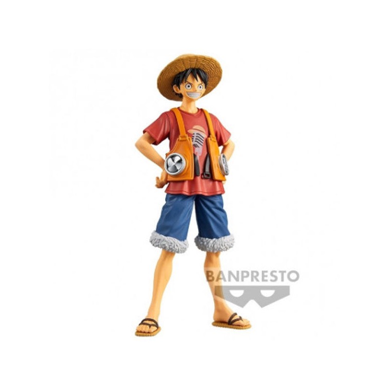 Figura Luffy vol.1 The Grandile Men One Piece 16cm