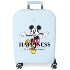 Maleta trolley ABS Happiness Mickey Disney 55cm