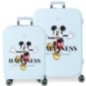 Set 2 Maletas trolley ABS Happiness Mickey Disney