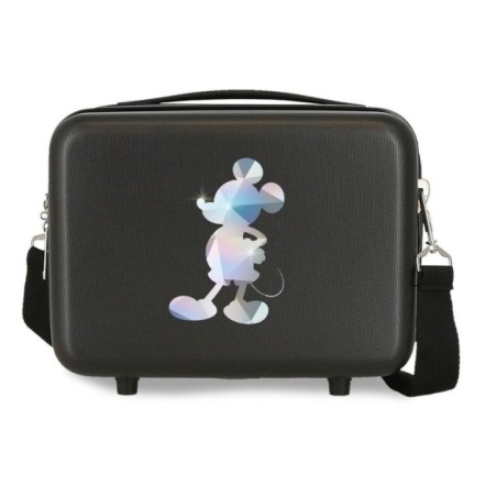 Neceser ABS Silver Mickey Disney adaptable
