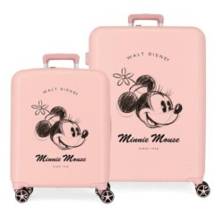 Set 2 Maletas trolley ABS You Are Magic Minnie Disney