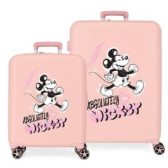 Set 2 Maletas trolley ABS Friendly Mickey Disney