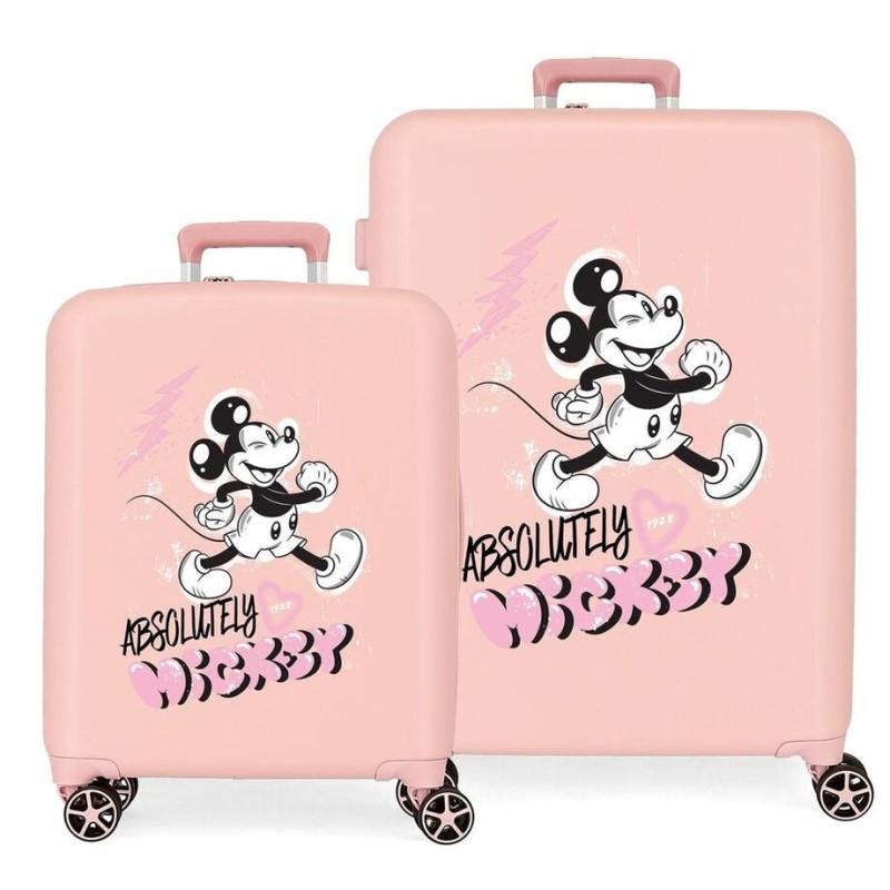 Set 2 Maletas trolley ABS Friendly Mickey Disney