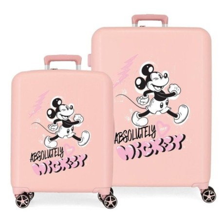 Set 2 Maletas trolley ABS Friendly Mickey Disney